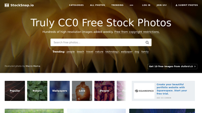 FREE Image Resources - stocksnap