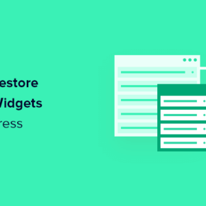 Read more about the article How to Disable Widget Blocks in WordPress (Restore Classic Widgets)