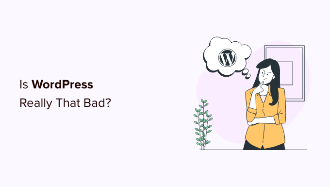 Read more about the article Is WordPress Really That Bad? (9 Things You Should Know)