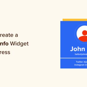 Read more about the article How to Create a Contact Info Widget in WordPress