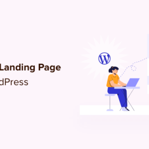 Read more about the article How to Create a Landing Page With WordPress