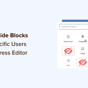 Read more about the article How to Hide Blocks from Specific Users in WordPress Editor
