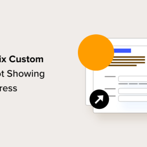 Read more about the article How to Fix Custom Fields Not Showing in WordPress