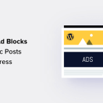 How to Display Ad Blocks in Specific Posts in WordPress