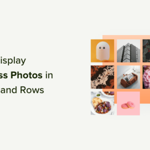 Read more about the article How to Display WordPress Photos in Columns and Rows