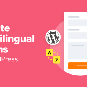 Read more about the article How to Create Multilingual Forms in WordPress (2 Methods)