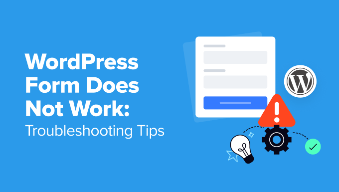 Read more about the article WordPress Form Does Not Work: 7 Troubleshooting Tips