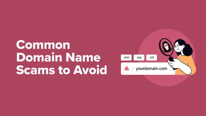 Read more about the article 6 Common Domain Name Scams to Avoid (& How to Spot Them)