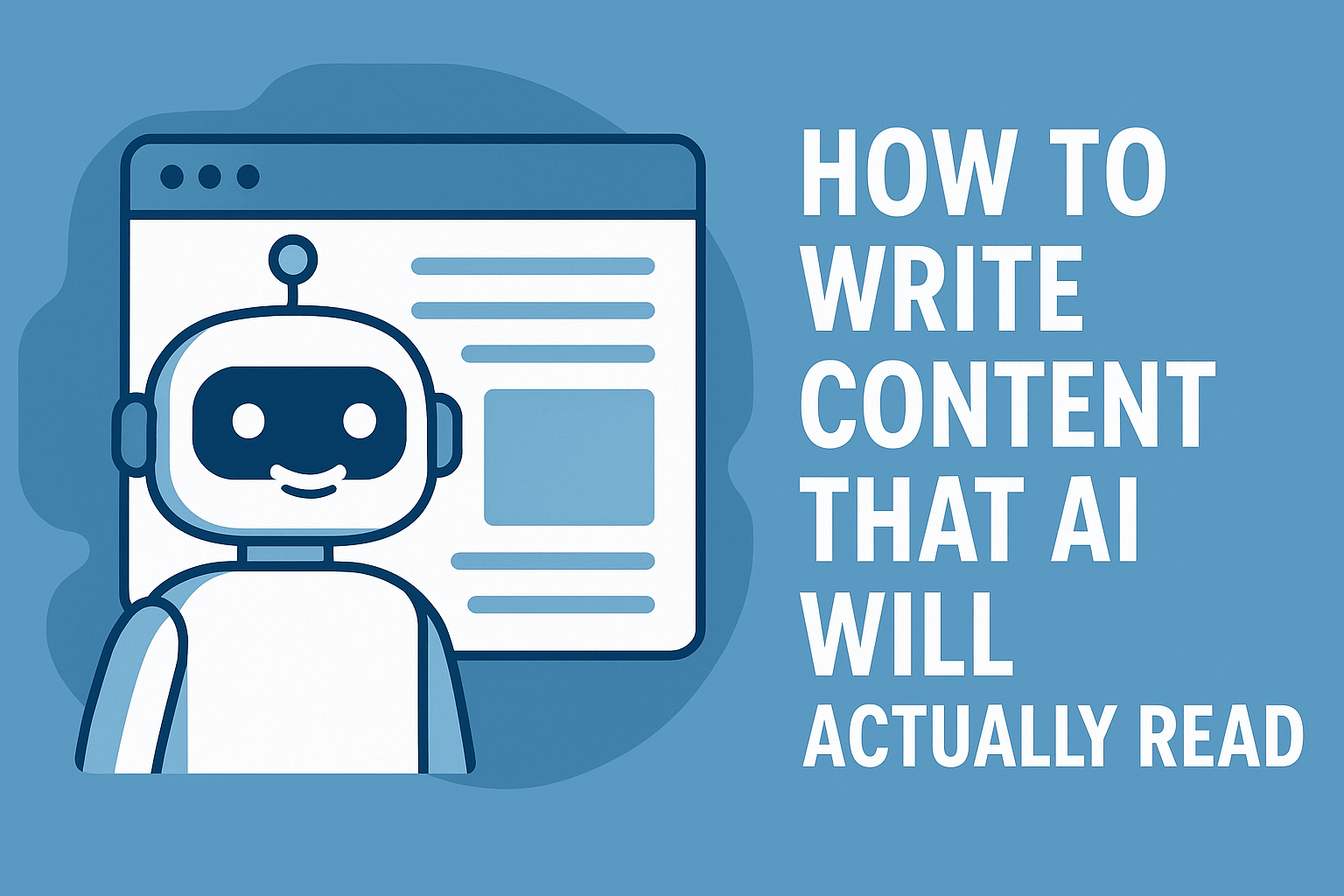 Read more about the article How to Write Content That AI Will Actually Read