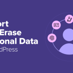 How to Export and Erase Personal Data in WordPress