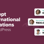 How to Accept International Donations in WordPress